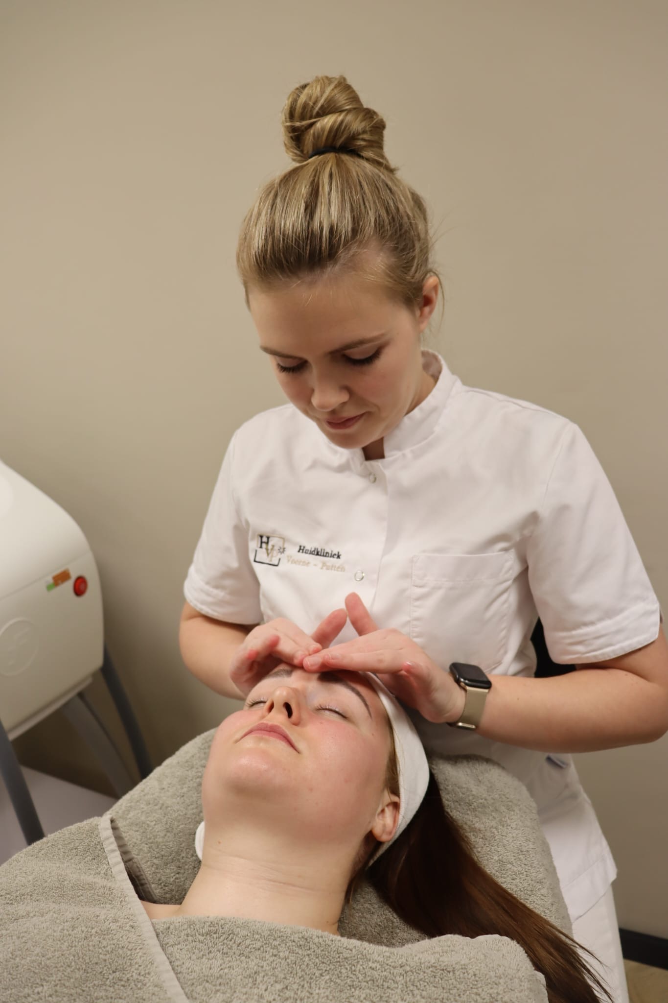 Ontspanningsbehandeling Huidkliniek Brielle